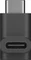 Wentronic Goobay USB-C 3.0 90° Adapter, schwarz Vorschaubild