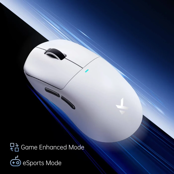 Mchose M7 Lightweight Wireless Gaming Mouse, weiß, USB/Bluetooth