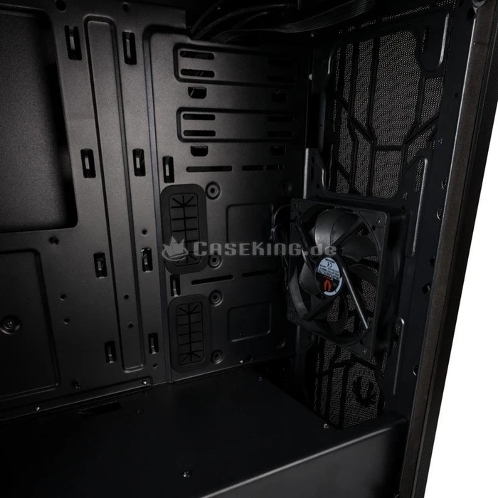 BitFenix Nova Mesh TG, schwarz, Glasfenster