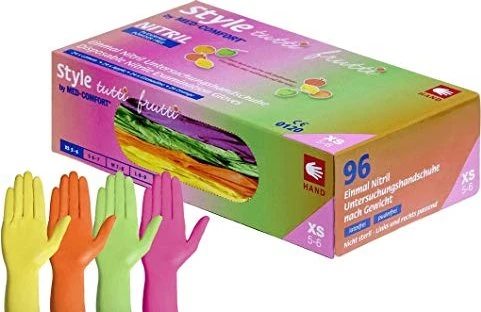 Ampri Style Nitril Einweghandschuhe tutti frutti