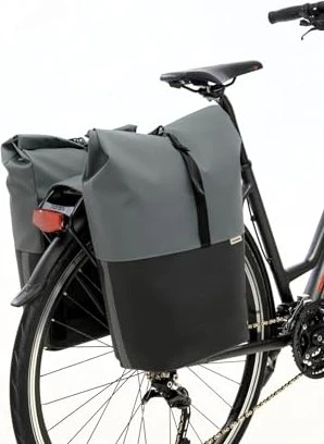 New Looxs Nyborg Double Gepäcktasche dark grey/black