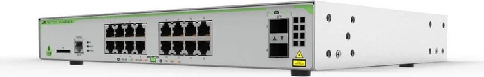 Allied Telesis CentreCOM GS970M Desktop Gigabit Managed Switch, 16x RJ-45, 2x SFP