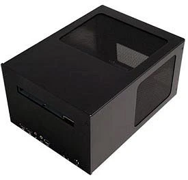 SilverStone Petit PT-09 schwarz, Mini-ITX, 60W SFX
