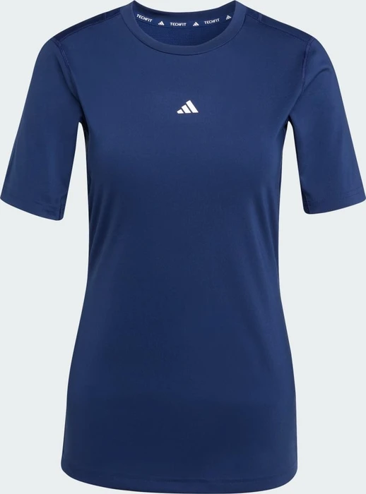 adidas Techfit Training Kompressionsshirt kurzarm dark blue (Damen)