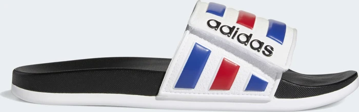 adidas Comfort Adjustable Adilette cloud white/royal blue/scarlet