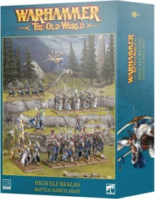 Games Workshop Warhammer The Old World - High Elf Realms - Battle March Army