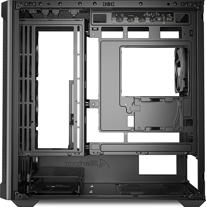 Sharkoon MK4W RGB Strip Black, Glasfenster