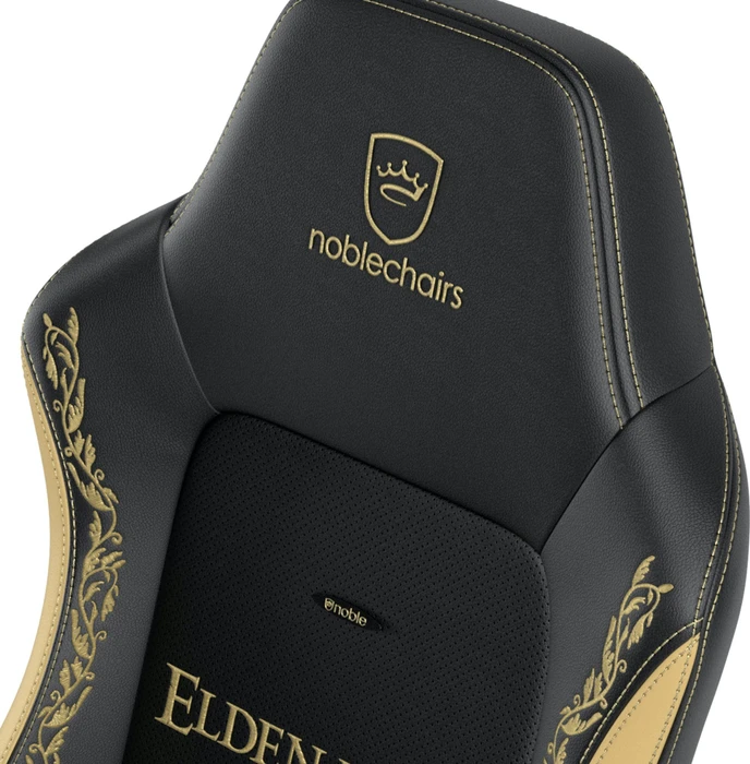 noblechairs Hero Elden Ring Edition Gamingstuhl, schwarz/gold (NBL-HRO-PU-ERE) – Bild 12
