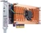 QNAP QM2 Expansion Card, 2x M.2 PCIe, PCIe 2.0 x4, Lüfter mittig Vorschaubild