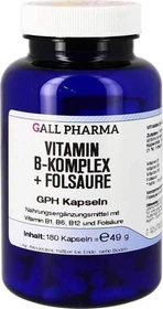 Vitamin B Komplex + Folsäure GPH Kapseln, 180 Stück