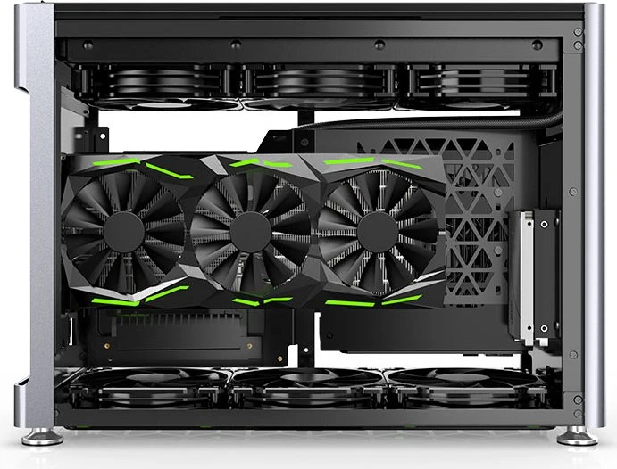 Jonsbo Jonsplus i100 Pro, silber, Mini-ITX