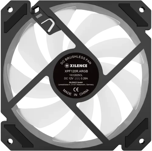 Xilence Gaming Series XF065 ARGB, schwarz, 120mm