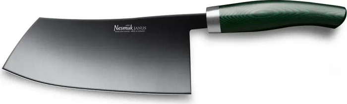 Nesmuk Janus Chinesisches Kochmesser 18cm micarta green
