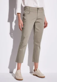 Street One 7/8-Satin Hose buff grey (Damen)