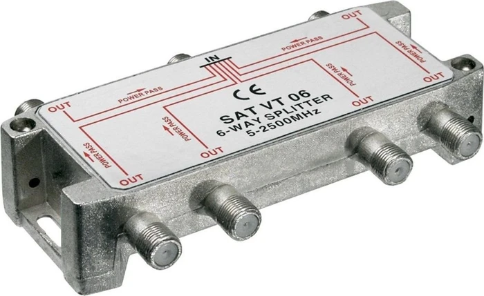 Wentronic Goobay SAT-Verteiler 6-fach