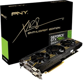PNY GeForce GTX 780 Ti Overclocked, 3GB GDDR5, 2x DVI, HDMI, DP (K2780IGTX3GEPB)