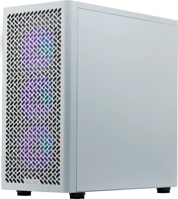 Cooler Master Elite 502 White, Glasfenster