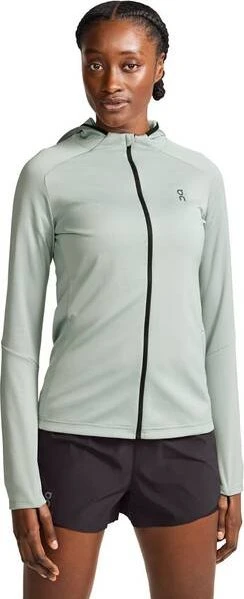On Climate Zip Hoodie Laufjacke cobble (Damen)