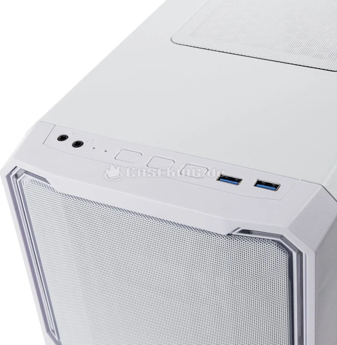 BitFenix Enso Mesh RGB, weiß, Glasfenster
