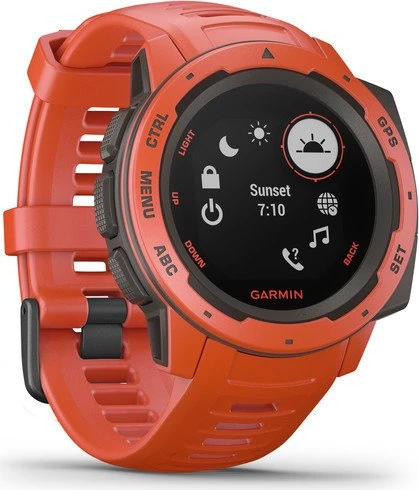 Garmin Instinct red/slate grey