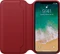 Apple Leder Folio Case für iPhone X rot Vorschaubild