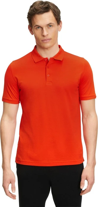 Falke Pima Poloshirt kurzarm safety orange (Herren)