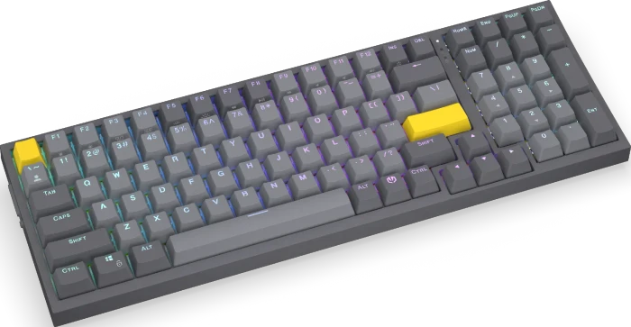 Endorfy Celeris 1800, grau, Endorfy YELLOW, USB/Bluetooth, US
