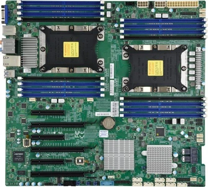 Supermicro X11DAC, retail (2x Intel 3647)