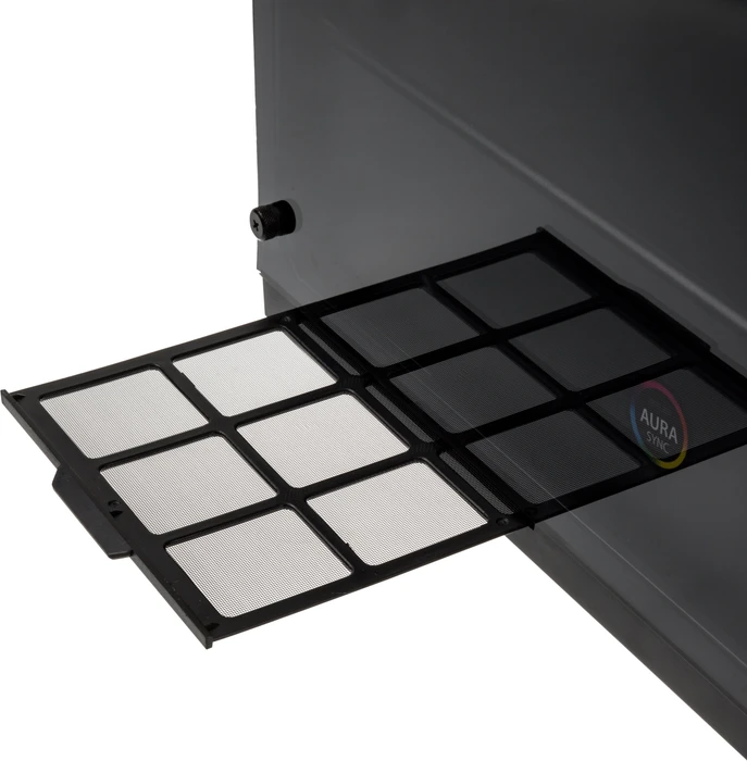 BitFenix Enso Mesh 4ARGB, schwarz, Glasfenster