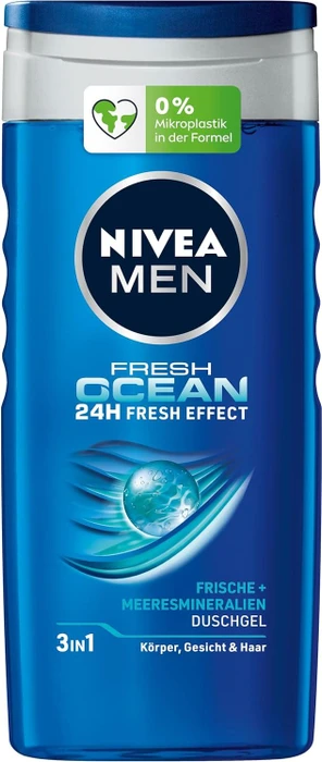 Nivea MEN Fresh Ocean Duschgel, 250ml