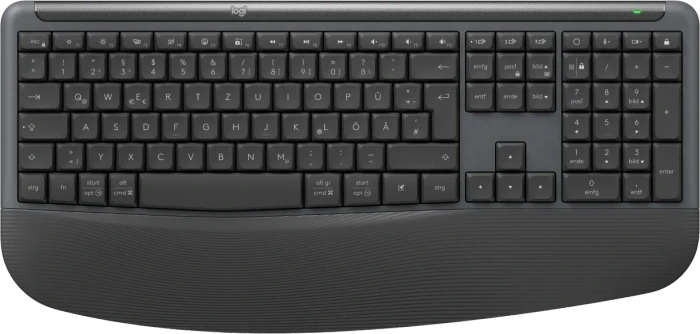Logitech MK880 Signature Comfort Plus Combo for Business, Graphite, LogiBolt, USB/Bluetooth, DE (920-014047) – Bild 4 von 5