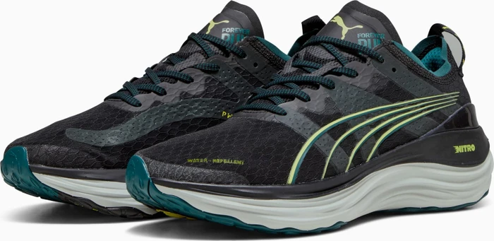 Puma ForeverRun Nitro Winter puma black/malachite/yellow burst (Herren)