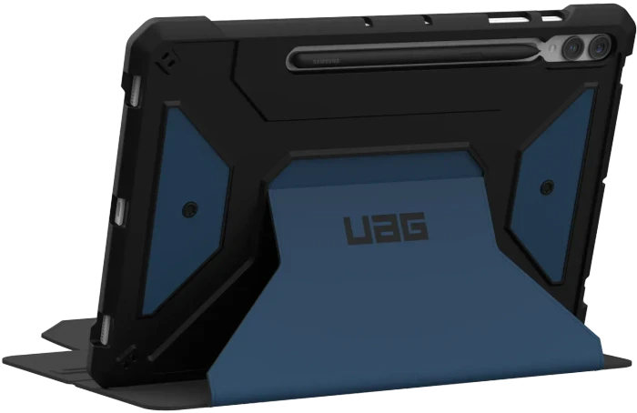 UAG Metropolis SE Series Schutzhülle für Samsung Galaxy Tab S9+ / S9 FE+ / S10+, blau/schwarz