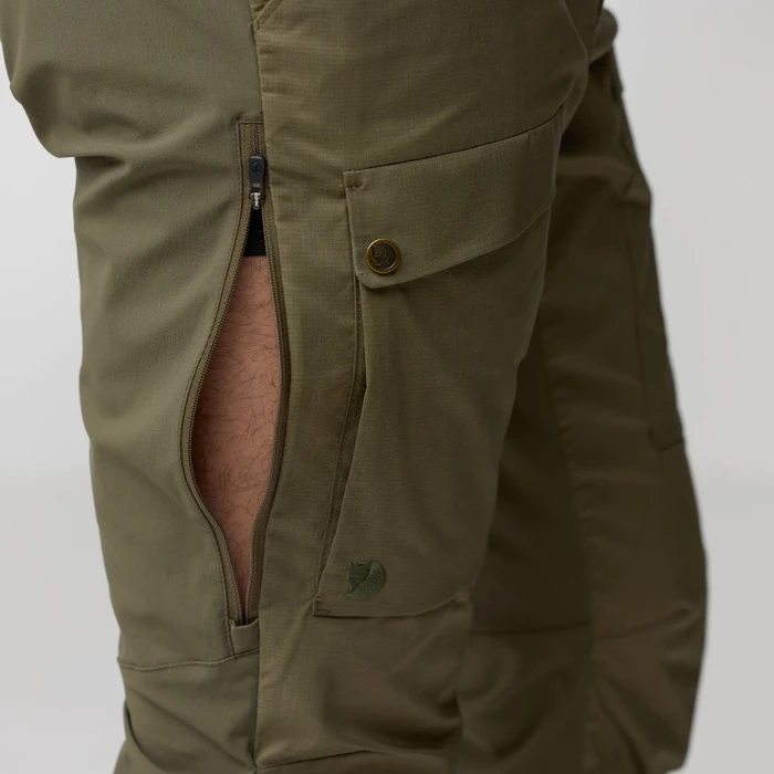 Fjällräven Abisko Hybrid Trail Hose lang laurel green (Herren)