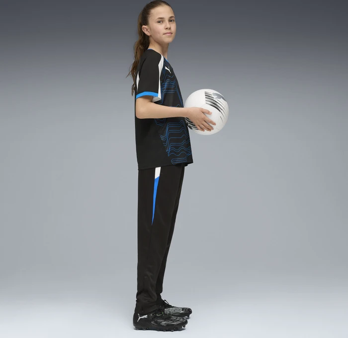 Puma individualLIGA Trainingshose lang puma black/puma white/ultra blue (Junior)