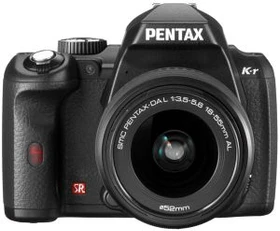 Pentax K-r schwarz mit Objektiv smc DA L 18-55mm 3.5-5.6 AL