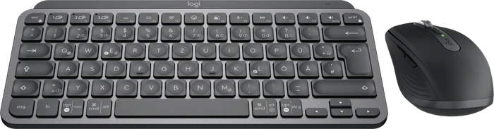 Logitech MX Keys Mini Combo for Business, schwarz, Logi Bolt, USB/Bluetooth, DE