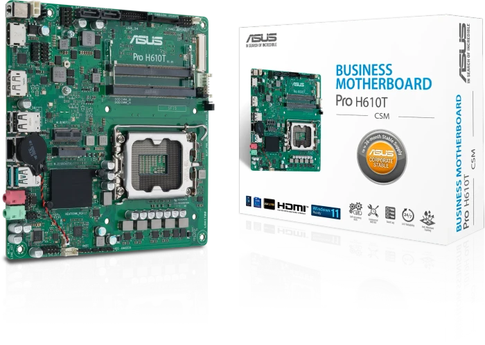 ASUS Pro H610T-CSM (Intel 1700)