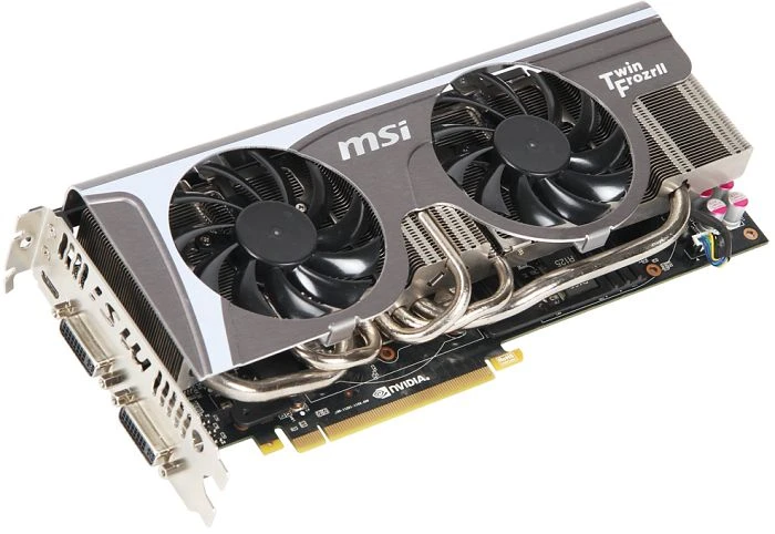 MSI GeForce GTX 580, N580GTX Twin Frozr II, 1.5GB GDDR5, 2x DVI, Mini HDMI