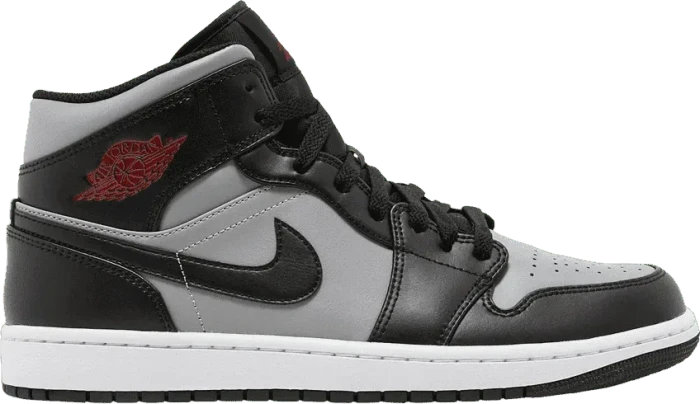 Nike Air Jordan 1 Mid black/particle grey (Herren)
