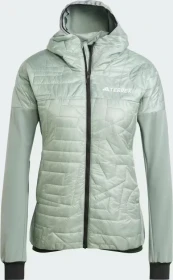 adidas Terrex Xperior Varilite Hybrid Primaloft Funktionsjacke silver green (Damen)