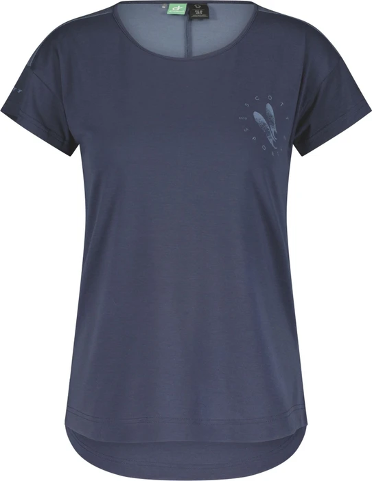 Scott Trail Flow DRI Trikot kurzarm dark blue/metal blue (Damen)