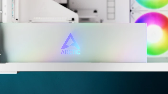 ARCTIC Xtender White, Glasfenster