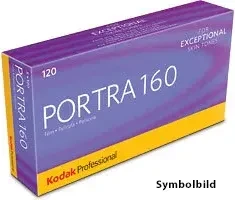 Kodak Portra 160 120 Farb-Negativfilm