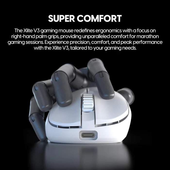 Pulsar Gaming Gears Xlite v3 eS Wireless weiß, USB