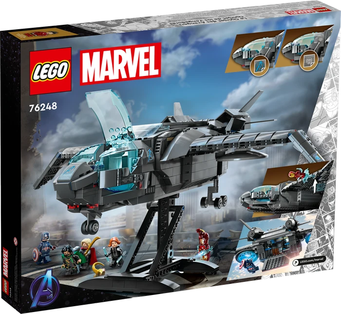 LEGO Marvel Super Heroes Spielset - Der Quinjet der Avengers
