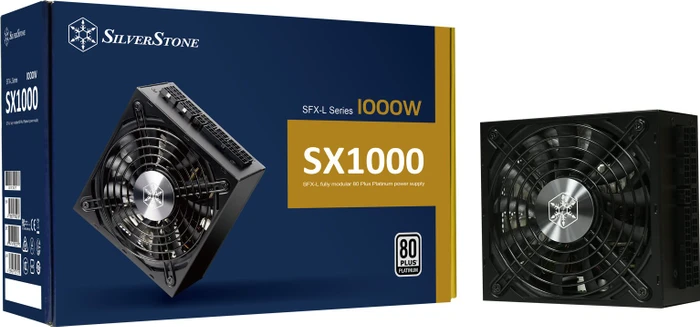 SilverStone SFX-L Series SX1000-LPT Platinum 1000W, SFX-L 3.3, ATX 2.4