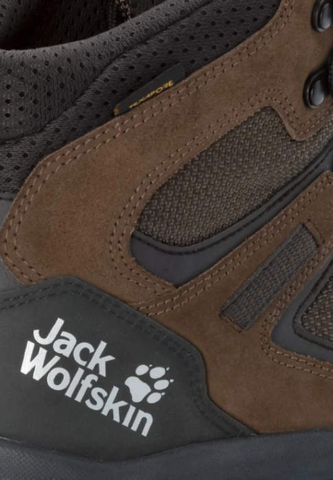 Jack Wolfskin Vojo 3 Texapore Mid brown/phantom (Herren)