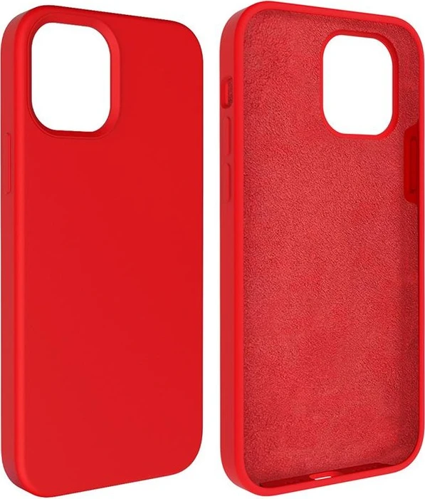 Cyoo Premium Liquid Silicon Case für Apple iPhone 13 Mini rot