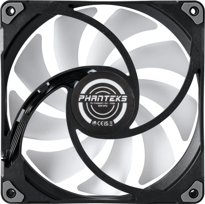 Phanteks M25-140 PWM D-RGB, schwarz, 140mm